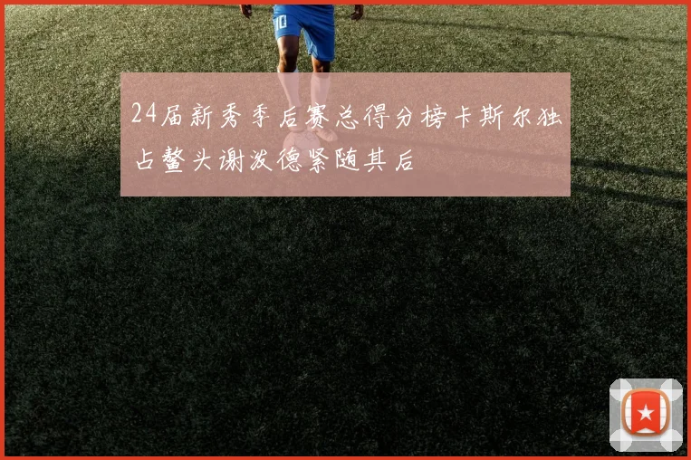 24届新秀季后赛总得分榜卡斯尔独占鳌头谢泼德紧随其后